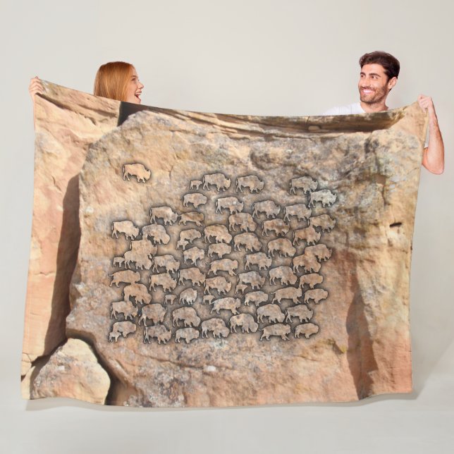 Buffel Fleecefilt (På plats)