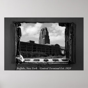 Buffel New York 'central Termi… Poster
