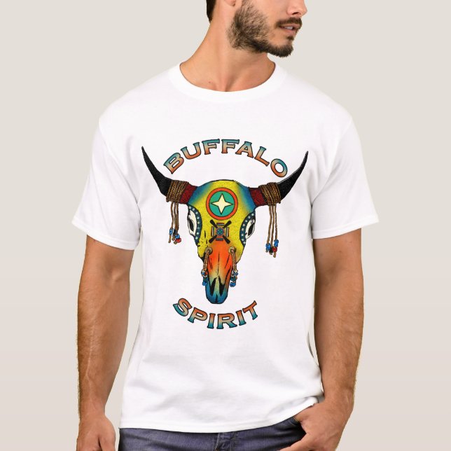 Buffelande Tee Shirt (Framsida)