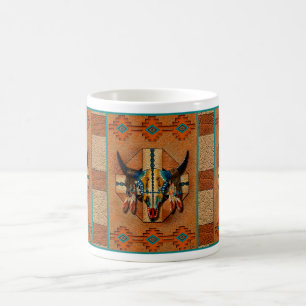 Buffelanden skyddar kaffemugg
