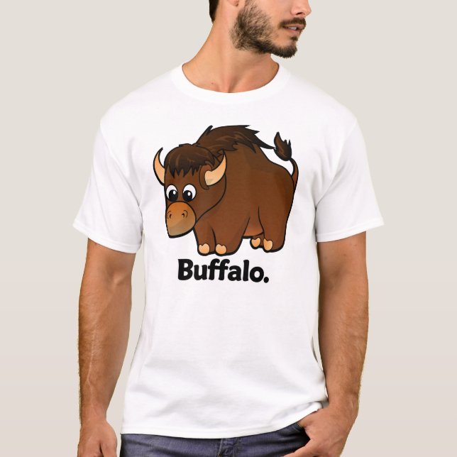 BuffelBuffalo. T-shirt (Framsida)