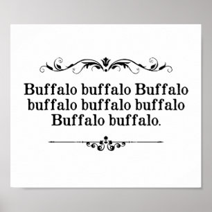 Buffelbuffeln dömer poster