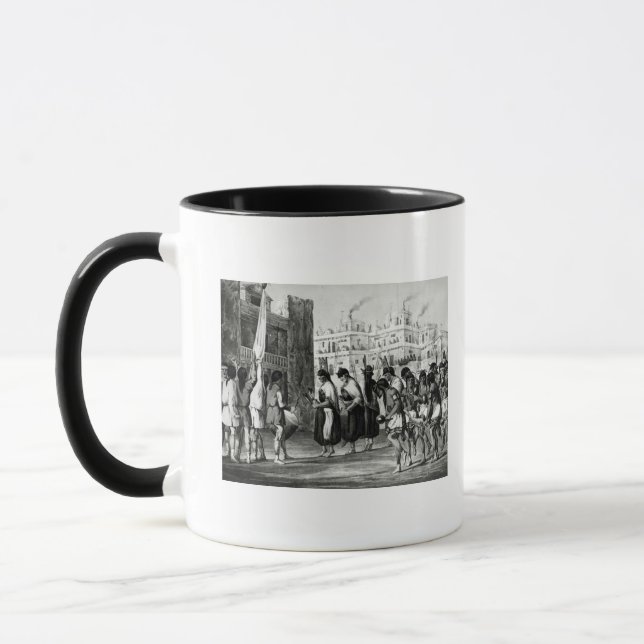 Buffeldans på Pueblo de Zuni Mugg (Vänster)