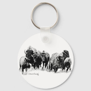 Buffelflock Nyckelring