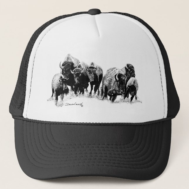Buffelflock Truckerkeps (Framsida)