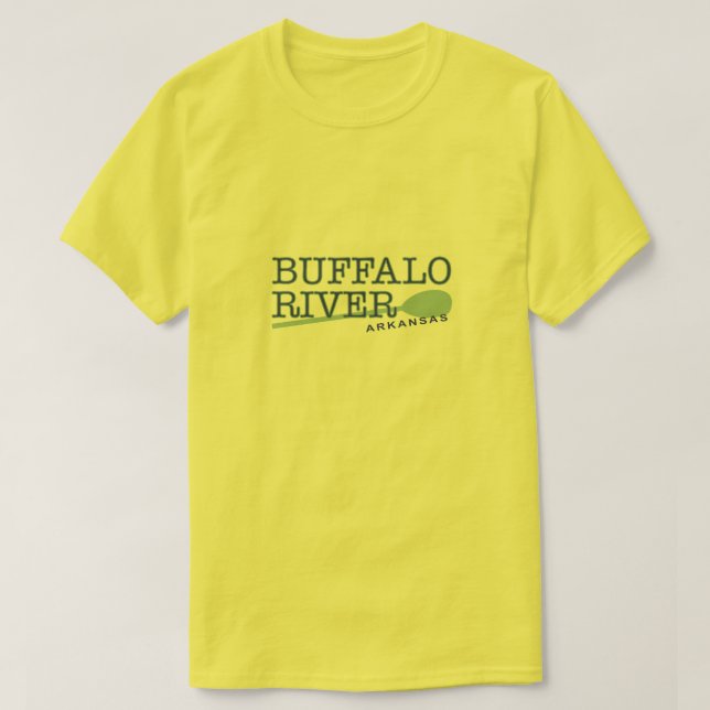 BuffelflodArkansas T-tröja T Shirt (Design framsida)