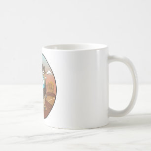 BuffelGopher i öken Kaffemugg