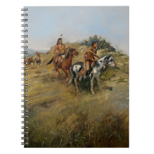 Buffeljakt, 1891 (olja på kanfas) anteckningsbok