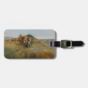 Buffeljakt, 1891 (olja på kanfas) bagagebricka