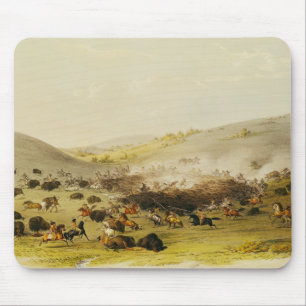 Buffeljakt, Surround, c.1832 Musmatta