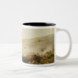 Buffeljakt, Surround, c.1832 Två-Tonad Mugg