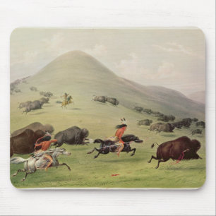 Buffeljakten, c.1832 musmatta