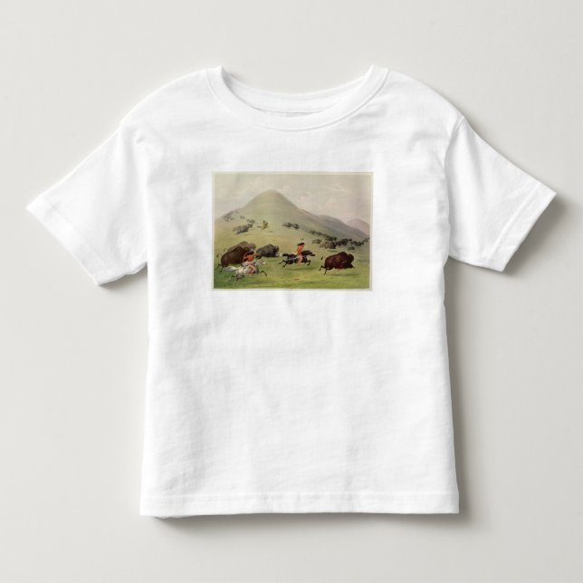 Buffeljakten, c.1832 t-shirt (Framsida)