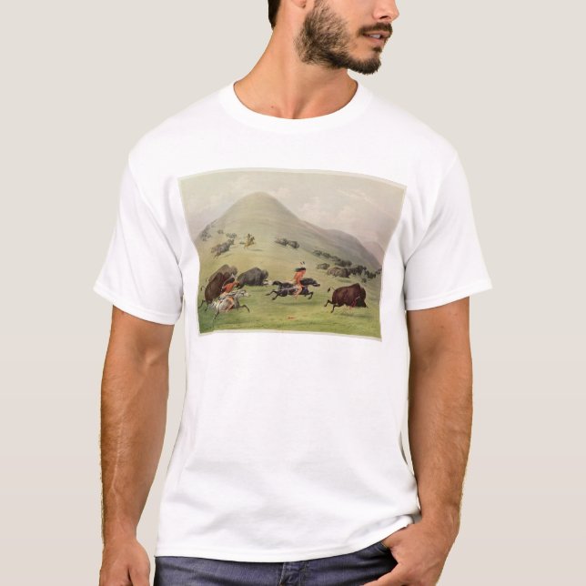 Buffeljakten, c.1832 t-shirt (Framsida)