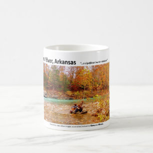 Buffelmedborgareflod III - höst färger 2009 Kaffemugg