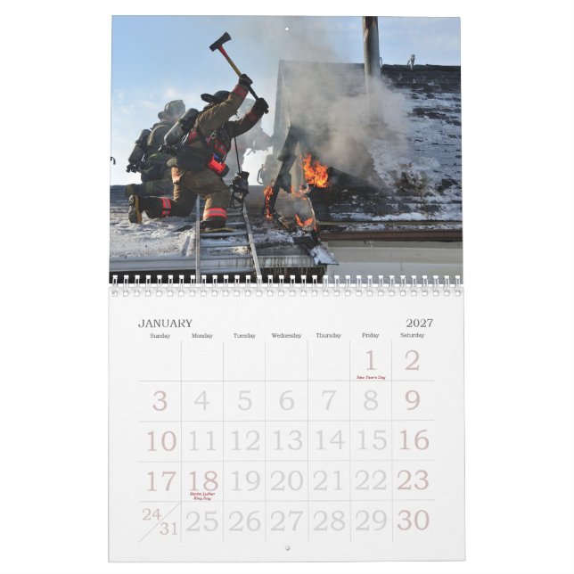 Buffeln avfyrar kalender 2015 (Jan 2027)