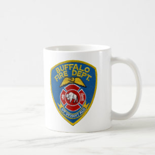 Buffeln avfyrar muggen kaffemugg