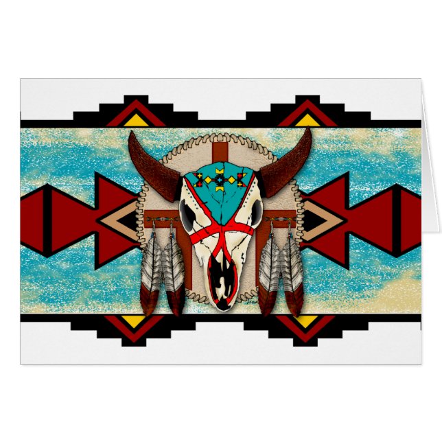 Buffelnation Hälsningskort (Framsidan Horizontal)