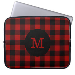 BuffelplädMonogram Laptop Fodral