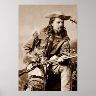 Buffelräkning Cody - Circa 1880 Poster