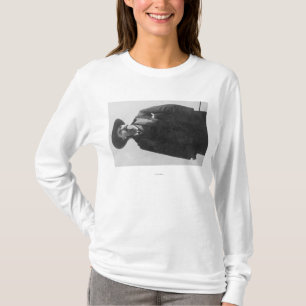 Buffelräkningporträtt T-shirt