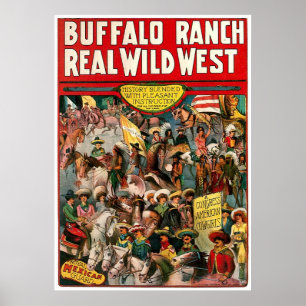 Buffelranch - tryck