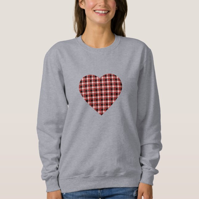buffelskjorta, kvinnans valentinskjorta, vday t shirt (Framsida)