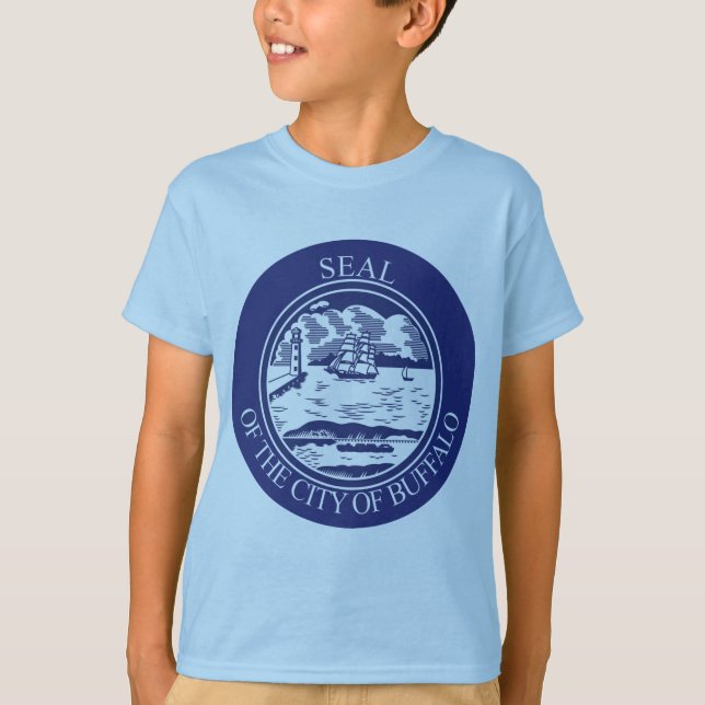 BUFFELSTADEN FÖRSEGLAR T-SHIRT (Framsida)