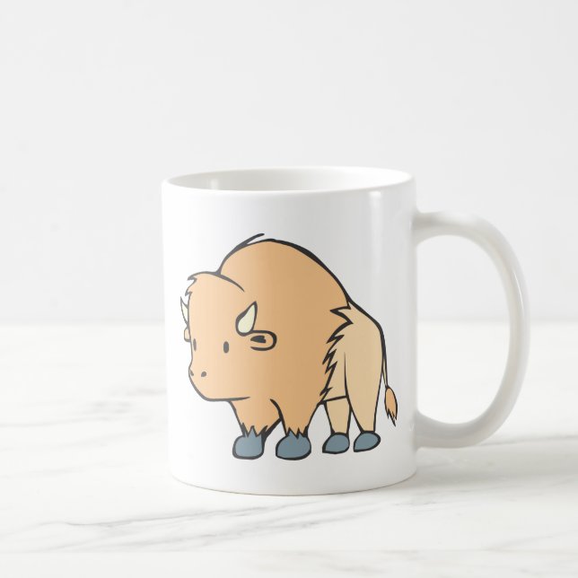 Buffeltecknad Kaffemugg (Höger)