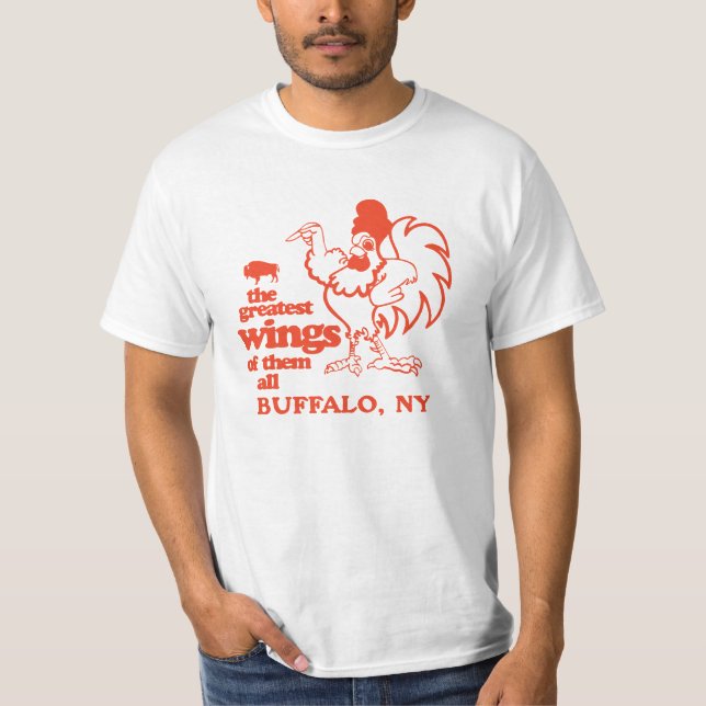 Buffelvingar - buffel, NY T-shirt (Framsida)