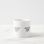 Buffer Zone Only Minimalist Espressomugg<br><div class="desc">Quick tactical shots. Minimalist stenciled typography on a premium ceramic espresso cup for those high-intensity moments that require a brief but total system override.</div>