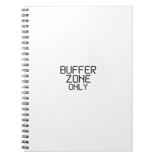 Buffertzon Endast Minimalistisk Industriell Anteck Anteckningsbok