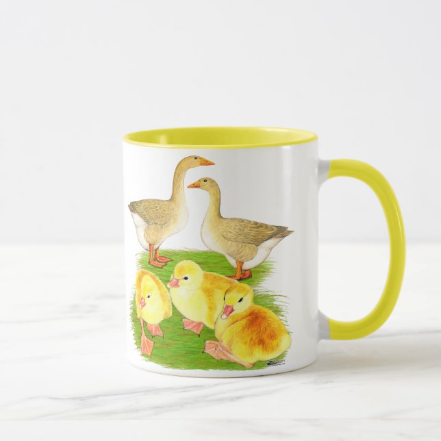 Buffgås Familj Mugg (Höger)