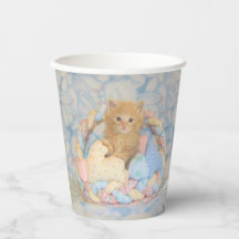 Buffingtons Påsk - Katt/Kitten - Pappra kopp