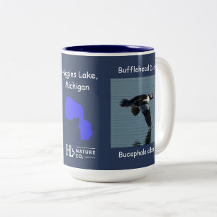 Buffleheaddrake Två-Tonad Mugg