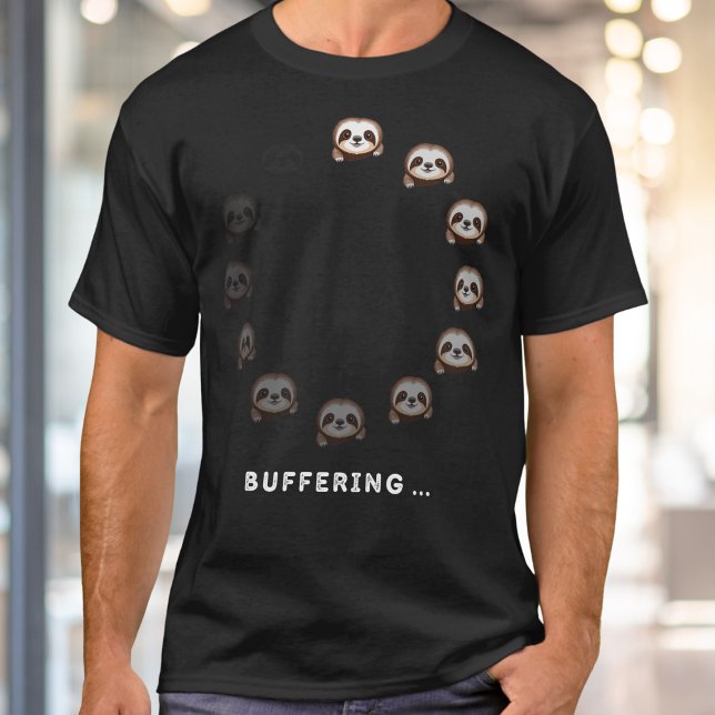 Buffrande Dovdjur Roligt Djur Teknik Humor T Shirt (Skapare uppladdad)