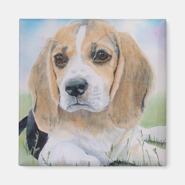Buffy de Beagle Magnet (Framsidan)