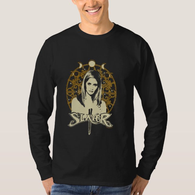 Buffy de Vampire Sayer Buffy Celestial Sayer Bi T Shirt (Framsida)