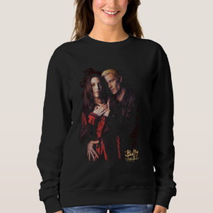 Buffy de Vampire Sayer Iconic Spike Drusilla Ret T Shirt