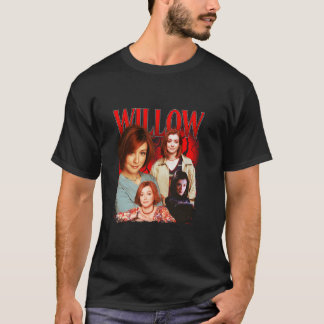 Buffy the Vampire Sayer Iconic Willow Collage 90s T Shirt