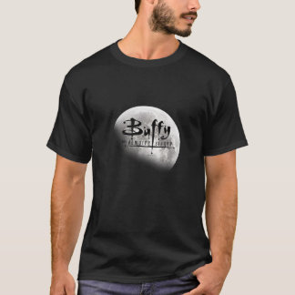 Buffy Vampyrmördaren Bekymrad Fullmåne Titl T Shirt