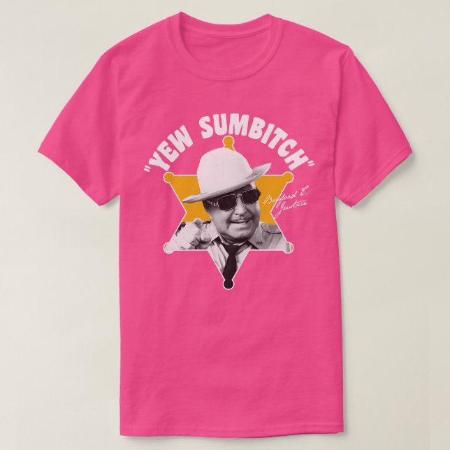 Buford T Justice T Shirt (Design framsida)