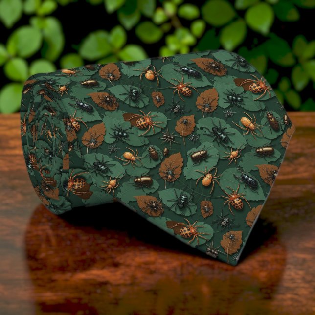 Bug, Insect & Arachnid Pattern Custom Necktie Slips (Skapare uppladdad)