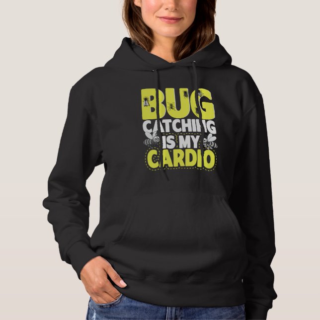 Bug  Insect Science  Bug Catching is my Cardio  6 T Shirt (Framsida)