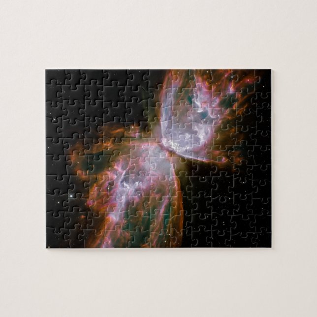 Bug Nebula, Butterfly Nebula, NGC 2346 Pussel (Horisontell)