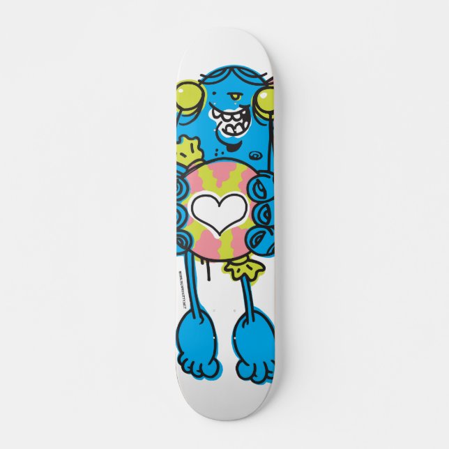 Buga 1 skateboard bräda 19,5 cm (Framsida)
