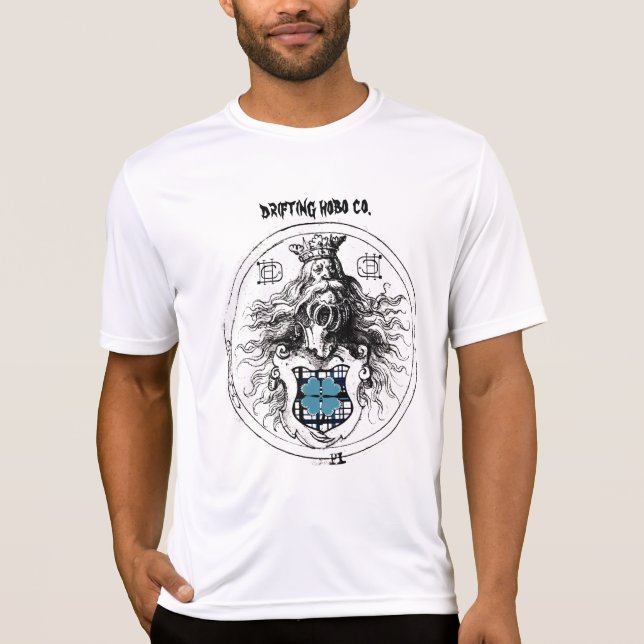 BUGA TILL kungen & SKYDDA t-skjortan Tee Shirt (Framsida)