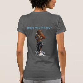 Bugbjöro Hero Child Rädding Fantasy Art Shirt T