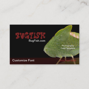 BugFish Photography Kryp-mall Visitkort
