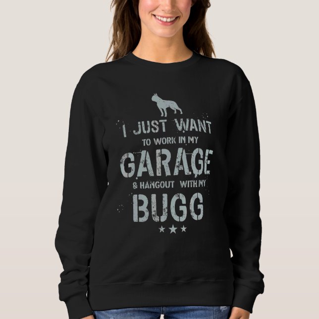 Bugg Pappa Garage Män Hänga T Shirt (Framsida)